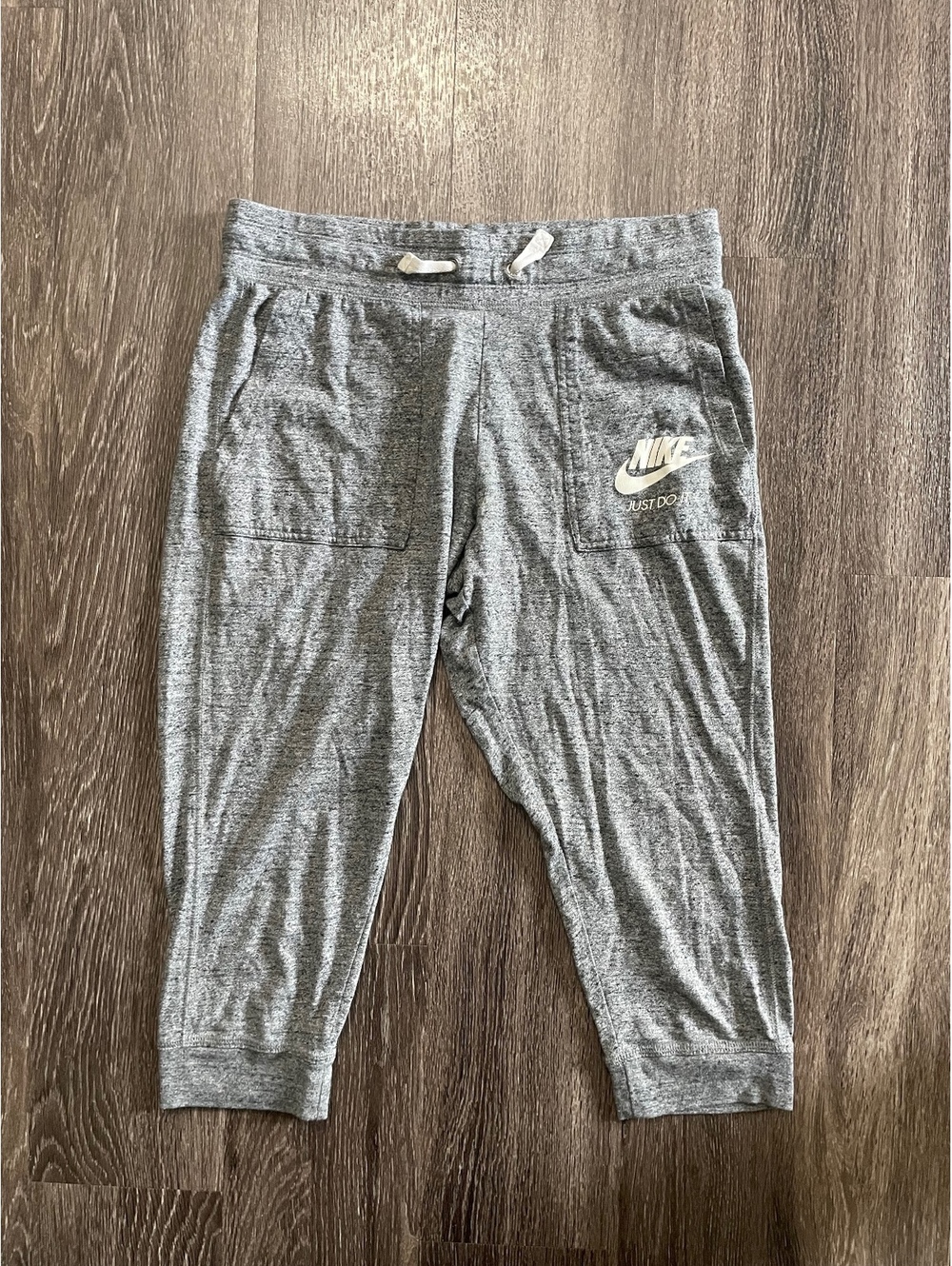 Nike Heather Gray Capris